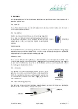 Предварительный просмотр 9 страницы AKRUS ak 5003M User Manual