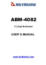 Preview for 1 page of Aktakom ABM-4082 User Manual