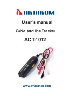 Preview for 1 page of Aktakom ACT-1012 User Manual