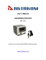 Aktakom ASE-1115 User Manual preview