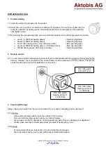 Предварительный просмотр 6 страницы Aktobis WDH-200LS Quick Start Manual