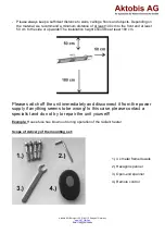 Preview for 3 page of Aktobis WDH-300WS Quick Start Manual