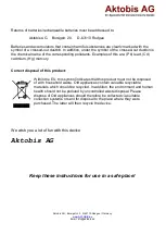 Preview for 7 page of Aktobis WDH-318KC Manual