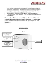 Preview for 3 page of Aktobis WDH-626L Manual