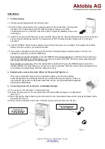 Preview for 5 page of Aktobis WDH-725DG Manual