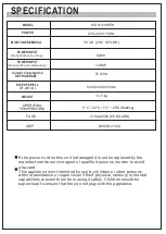 Предварительный просмотр 8 страницы Aktobis WDH-930EEH User Manual