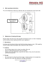 Предварительный просмотр 5 страницы Aktobis WDH-AP11 Operating Manual