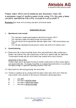 Preview for 3 page of Aktobis WDH-FE50X Important Safety Instructions Manual