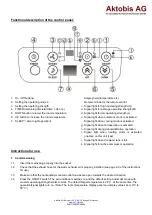 Preview for 6 page of Aktobis WDH-FGA1075 Manual