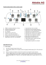 Preview for 6 page of Aktobis WDH-FGA1372 Operating Manual