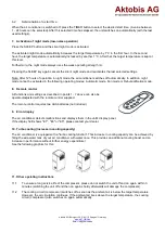 Preview for 8 page of Aktobis WDH-FGA1372 Operating Manual