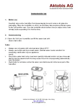 Preview for 5 page of Aktobis WDH-SK6630 Manual