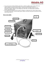 Preview for 4 page of Aktobis WDH-WP15 Operating Manual