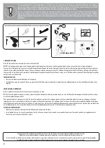 Preview for 2 page of Akuaplus CLAUDIA FLSD5126CP Instruction Manual