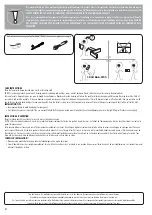 Preview for 2 page of Akuaplus CLAUDIA RM5110CP Instruction Manual