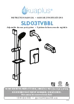 Preview for 1 page of Akuaplus SLD03TVBBL Instruction Manual