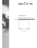 Предварительный просмотр 1 страницы Akura AAMT15LCD Instruction Manual