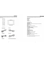 Preview for 3 page of Akura ACTF-DVD1770 User Manual