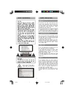 Preview for 2 page of Akura ADV148S Instruction Manual