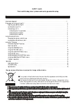 Preview for 2 page of Akura AH260LCD User Manual