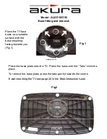 Предварительный просмотр 2 страницы Akura ALED18511E Quick Start Manual