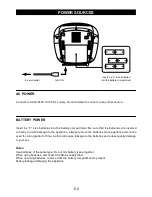 Предварительный просмотр 4 страницы Akura APCD-713A Instruction Manual