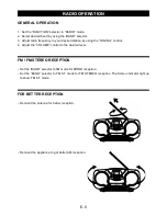 Предварительный просмотр 6 страницы Akura APCD-713A Instruction Manual