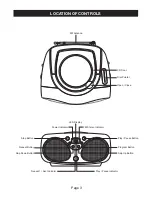 Предварительный просмотр 4 страницы Akura APCD-913 Instruction Manual