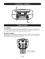 Предварительный просмотр 6 страницы Akura APCD-913 Instruction Manual