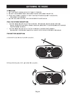 Предварительный просмотр 7 страницы Akura APCD-913 Instruction Manual