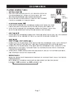 Предварительный просмотр 8 страницы Akura APCD-913 Instruction Manual