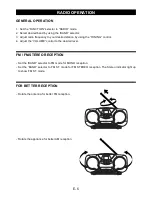 Предварительный просмотр 6 страницы Akura APCD713MP Instruction Manual