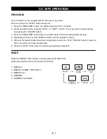 Preview for 8 page of Akura APCD713MP Instruction Manual