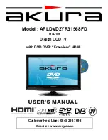 Akura APLDVD2YR31568FD User Manual preview