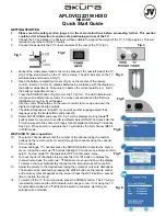 Preview for 1 page of Akura APLDVD3221W HDID Quick Start Manual