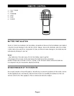 Предварительный просмотр 5 страницы Akura APTMIC 771AR Instruction Manual