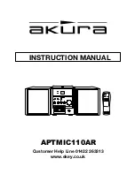Akura APTMIC110AR Instruction Manual preview