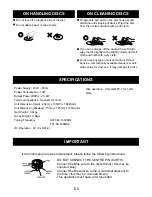 Preview for 10 page of Akura APTMP221DR Instruction Manual