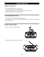 Предварительный просмотр 6 страницы Akura APTMP313DR Instruction Manual