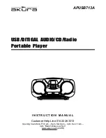 Preview for 1 page of Akura APUSB713A Instruction Manual