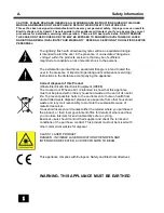 Preview for 3 page of Akura ASW8411-160 User Manual