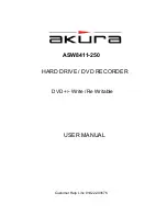 Akura ASW8411-250 User Manual preview
