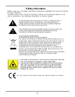 Предварительный просмотр 4 страницы Akura ATL1930W-ID Instruction Manual