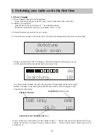 Предварительный просмотр 3 страницы Akura DAB Digital / FM Radio User Manual