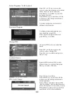 Предварительный просмотр 27 страницы Akura Digital LCD Color TV Receiver Operation Instructions Manual