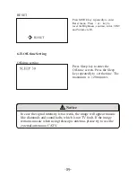 Предварительный просмотр 41 страницы Akura Digital LCD Color TV Receiver Operation Instructions Manual