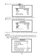 Предварительный просмотр 44 страницы Akura Digital LCD Color TV Receiver Operation Instructions Manual