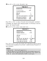 Предварительный просмотр 45 страницы Akura Digital LCD Color TV Receiver Operation Instructions Manual