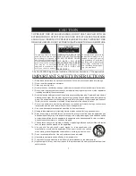 Preview for 2 page of Akura KBB-1 Operating Instructions Manual