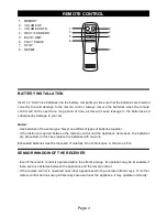 Preview for 5 page of Akura MIC 707DR Instruction Manual